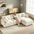 Beige + 1 repose-pieds est en rupture de stock