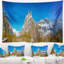 Sixt en polyester fer un tapisserie psyché panoramique avec accessoires suspendus inclus-28500073