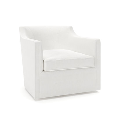 Fauteuil pivotant rembourré Marietta