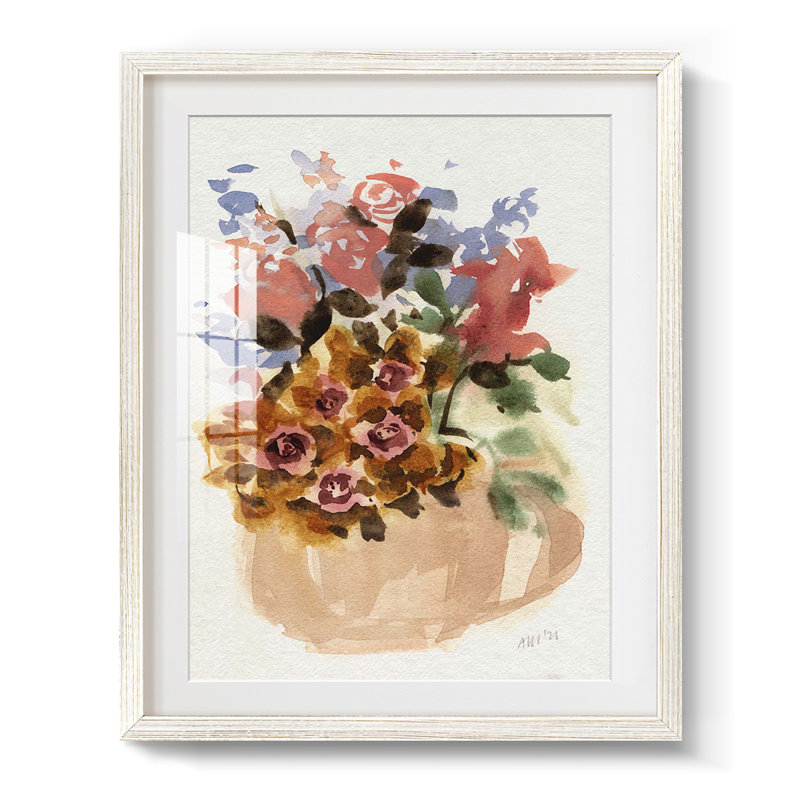 Tidiane - Toile tendue avec châssis, H 28,5 po x l 20,5 po, Blanc