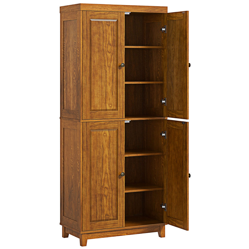 Freestanding Tall Kitchen Pantry Storage Cabinet
