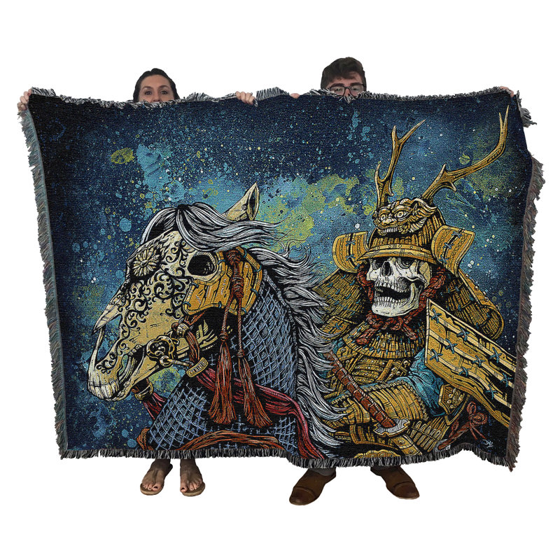 Couverture squelette «The Way of The Warrior» par David Lozeau - Pure Country Weavers