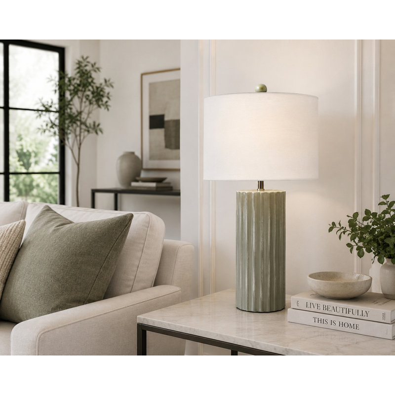 Whitmore - 29" Table Lamp - Weathered Slate Finish