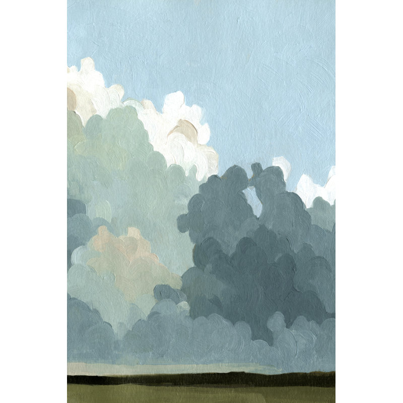 Cumulus Terrain II by Emma Caroline - Wrapped Canvas Print, 46cm H x 30cm W