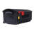12 in x 9.5 in Plastic Post Mounted Mailbox