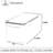 Bread Box Set, Plastic Bread Container with Airtight Lid, Large Sandwich Holder and Bread Keeper for Kitchen Counter, Stackable Bread Storage Bin, BPA Free