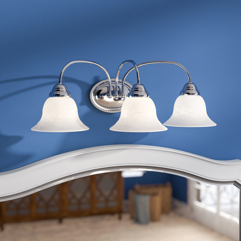 Nicolas 3 - Light Dimmable Vanity Light, Polished Chrome