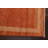 Orange Gabbeh  Wool Runner Rug 2x9