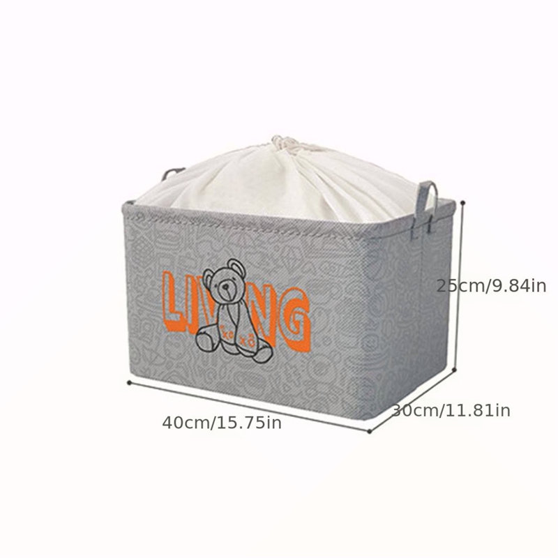 1 boîte de rangement domestique; Rangement en tissu; Panier à vêtements; Boîte à débris pour vêtements; Très grande garde-robe Boîte de rangement de tiroir