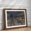 Montmartre Boulevard at Night by Camille Pissarro - Framed Print-62763223-62763226