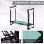 Tabouret pliable rembourré pour l'extérieur