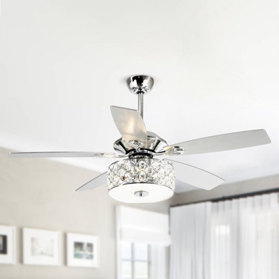 Bartell 52'' Ceiling Fan with Light Kit