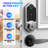 Smart Locks for Front Door, Built-in WiFi Deadbolt, App Remote Control, Touchscreen Keypad, 8 Months Battery-112099309