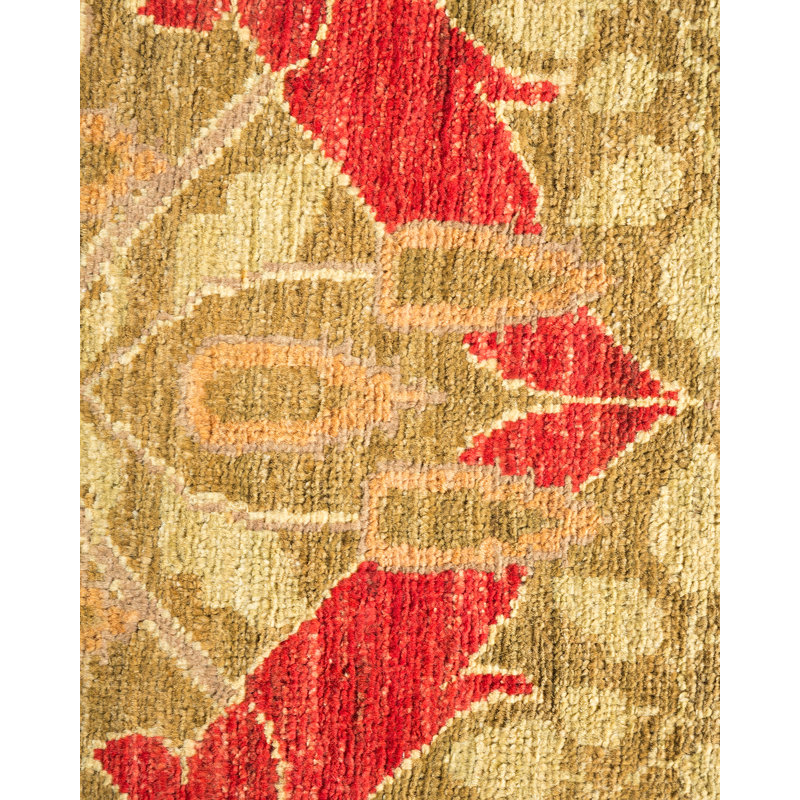 Vinish One-of-a-Kind 5' 10" X 9' 1" Hand Knotted Area Rug