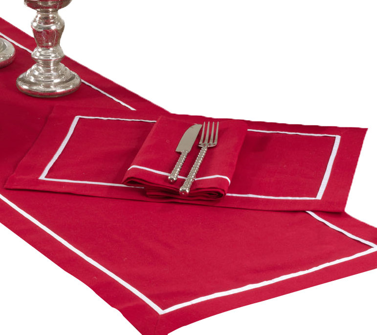 Crestover Polyester Rectangle Placemat