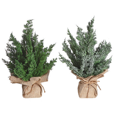 2'' Faux Pine Tree in Pot