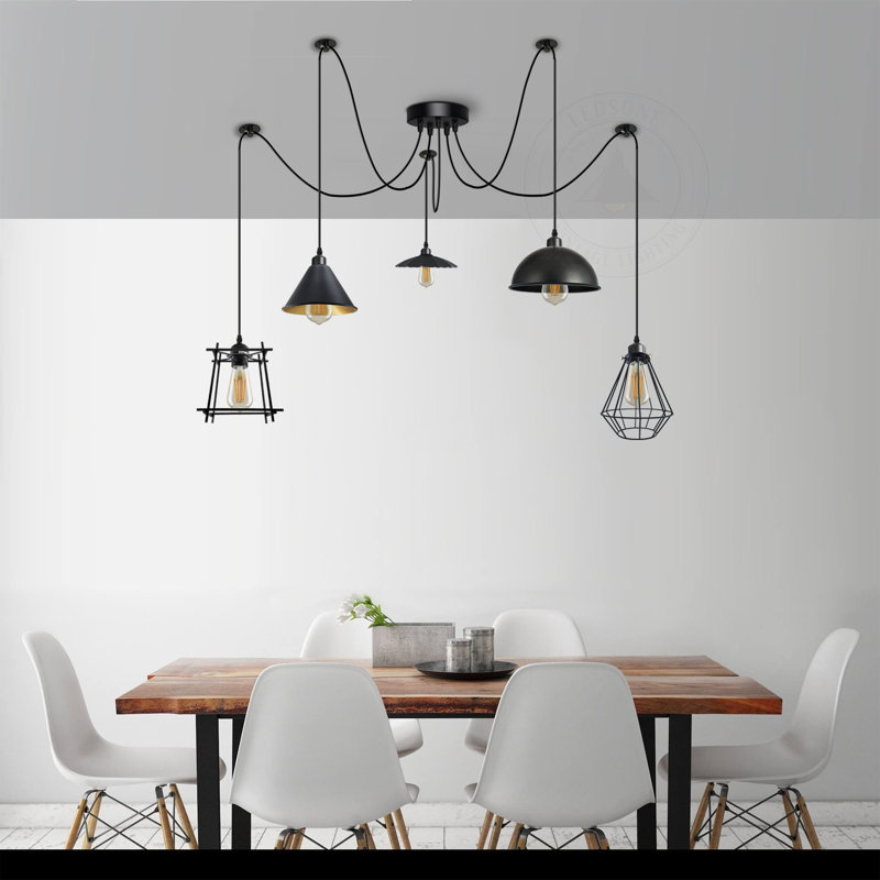 Mulay 5 - Light Black Pendant