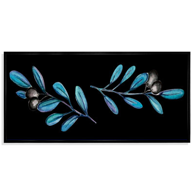 Olive Plant - peinture sur toile