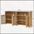 Rattan Sideboard Buffet with Spacious Storage-197914556