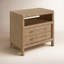 Table de chevet 2 tiroirs Colleen-1214170355