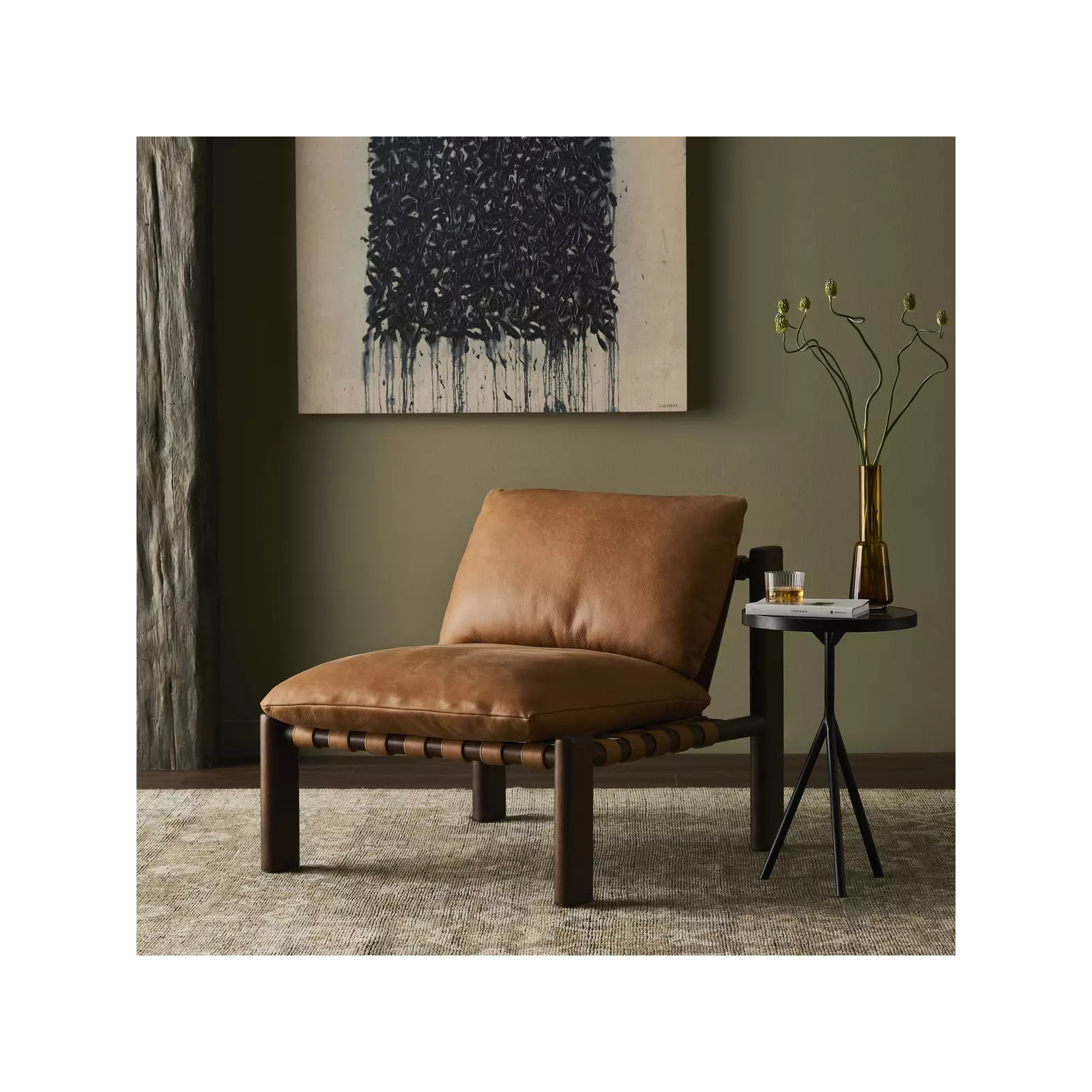 Farron Upholstered Slipper Chair