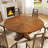 Modern Dining Table with Solid Wood Legs, Seats 6-8 People-866840892