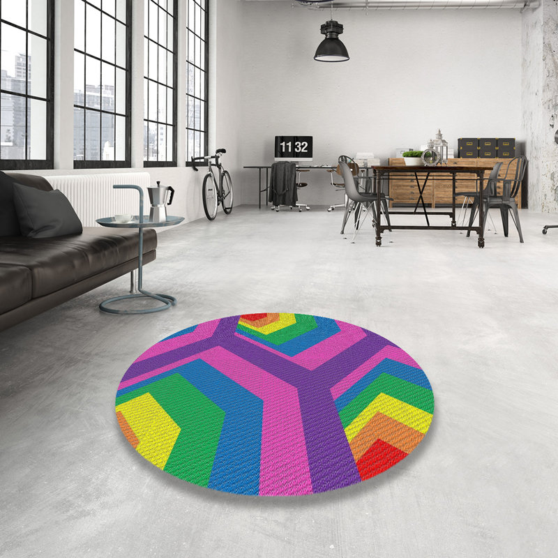 Tapis bleu Khang, Rond 5 pi