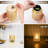 Cordless LED Table Lamp With Auto-Off Timer, Portable Battery Operated Night Light For Bedroom, Entryway, Camping & Outdoor Use
