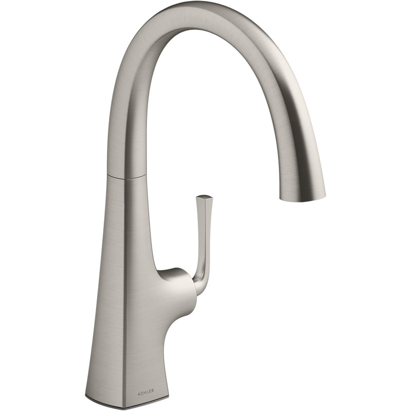 Graze Bar Swing Spout, Vibrant Stainless