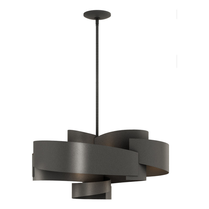 Zen Pendant - Oil Rubbed Bronze, Natural Iron