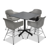 Greenport Outdoor 5 - Piece Dining Set