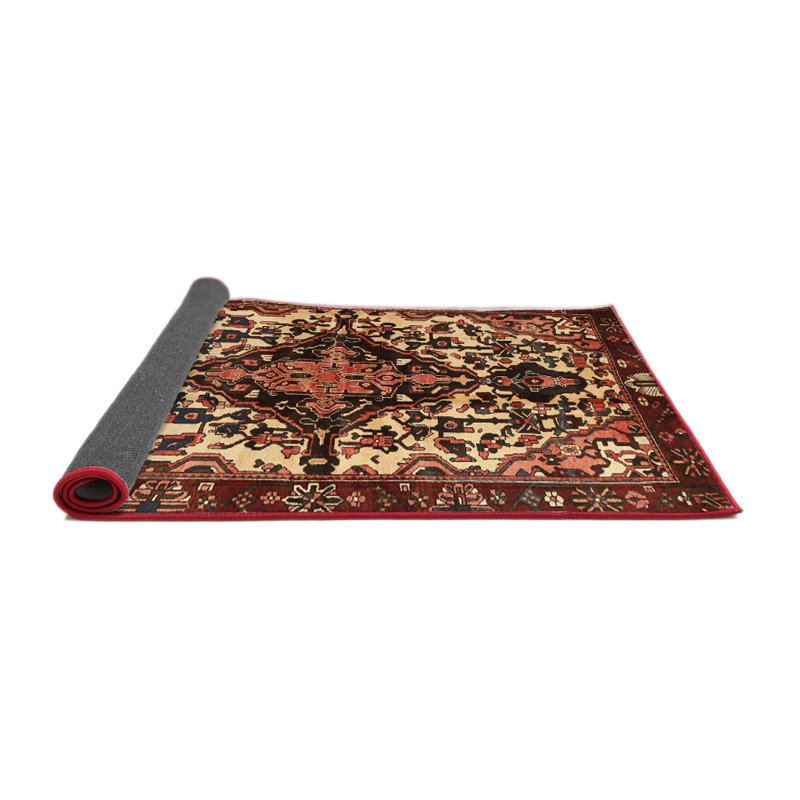 Tapis brun Southwestern, Rond 7 pi