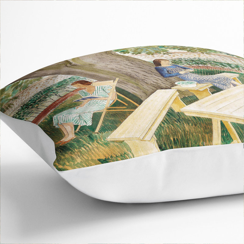 Resting Scatter Cushion Pillow, White, 55cm H x 55cm W x 20cm D