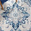 Tapis ivoire / bleu-830997543