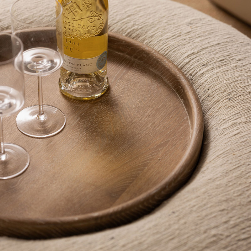 Amelia Round Pouf