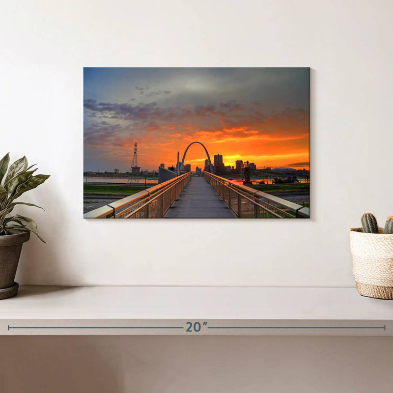 Lilie Way to St. Louis Arch, H 8 po x l 12 po