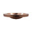 Hibiscus Antique Copper Metal Oval Drop-In Bathroom Sink-1723943820