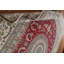 Tapis unique rouge / gris 12 pi 8 po x 17 pi 3 po New Age