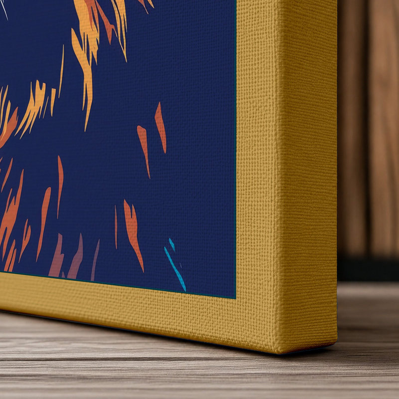 Print, 36x24 - 91.4 x 61.0 cm, Ochre Border