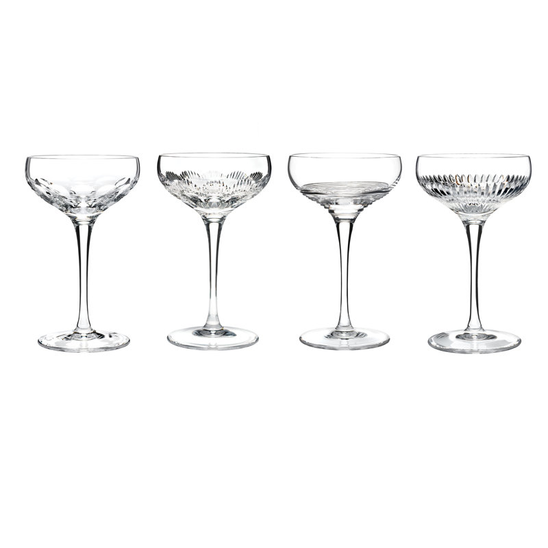 Mixology Rum Coupe 4 fl oz, Clear