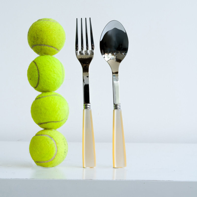 Icone 2 - Piece Flatware Set, Pearl