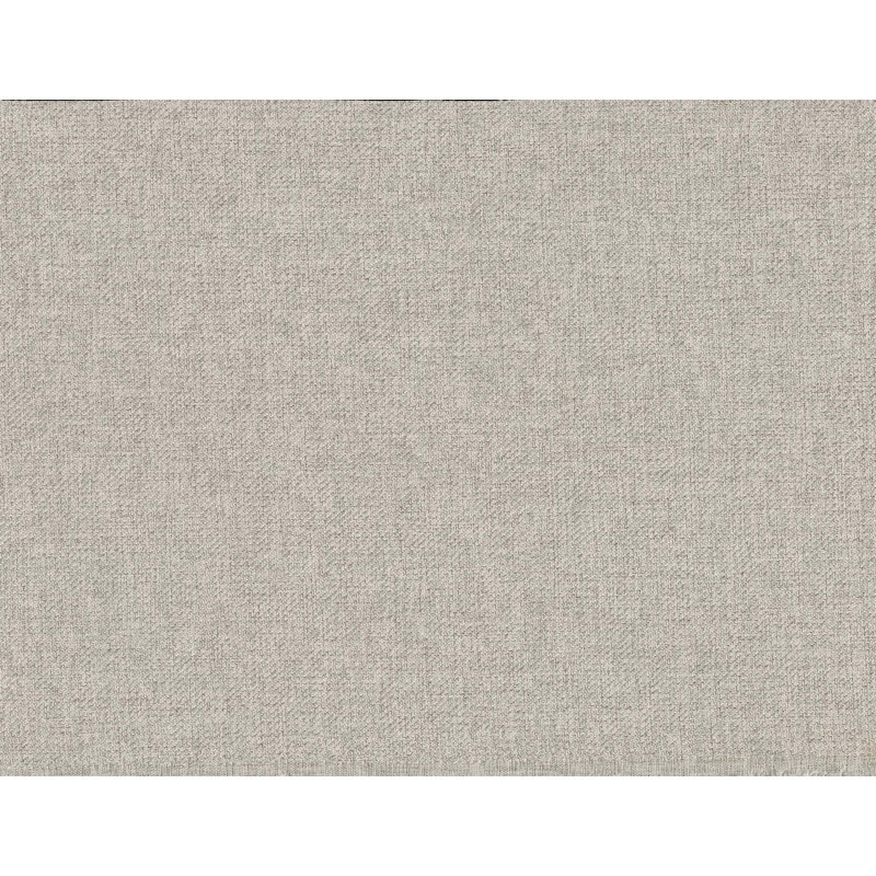 Très grand lit oriental moderne en placage de frêne avec tête de lit et rangement en tissu texturé, parfait pour les chambres élégantes. (Matelas non inclus)