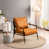 Cuir orange assorti