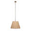 Scalloped 1-Light Pendant, Boucle Linen-457157070