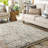 Clive Hand-Knotted Wool Cream/Gray/Black Area Rug-55211526
