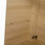 Meuble-lavabo autoportant 36 po avec lavabo en céramique blanche et 2 portes à fermeture douce, emballage KD, contreplaqué