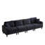 Canapé modulaire en U avec 2 coussins-1539117543