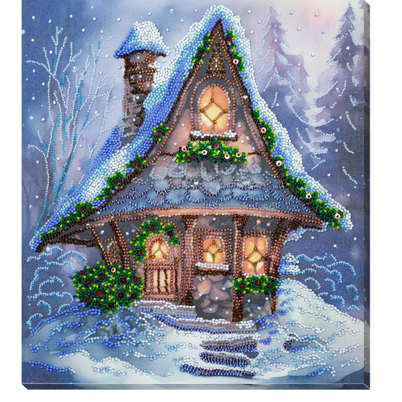  Ensemble de broderie de perles - Quand l'hiver est froid