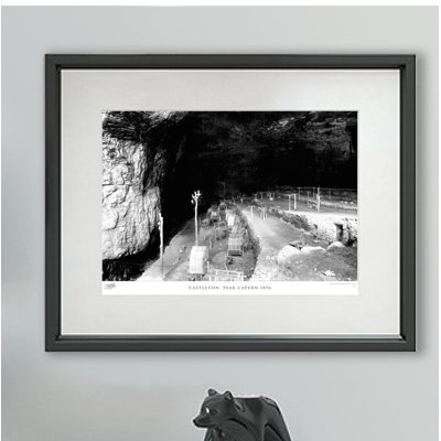 Castleton, Peak Cavern 1896 - Single Picture Frame Print