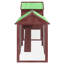 Waltham Chicken Coop with Chicken Run-634922006